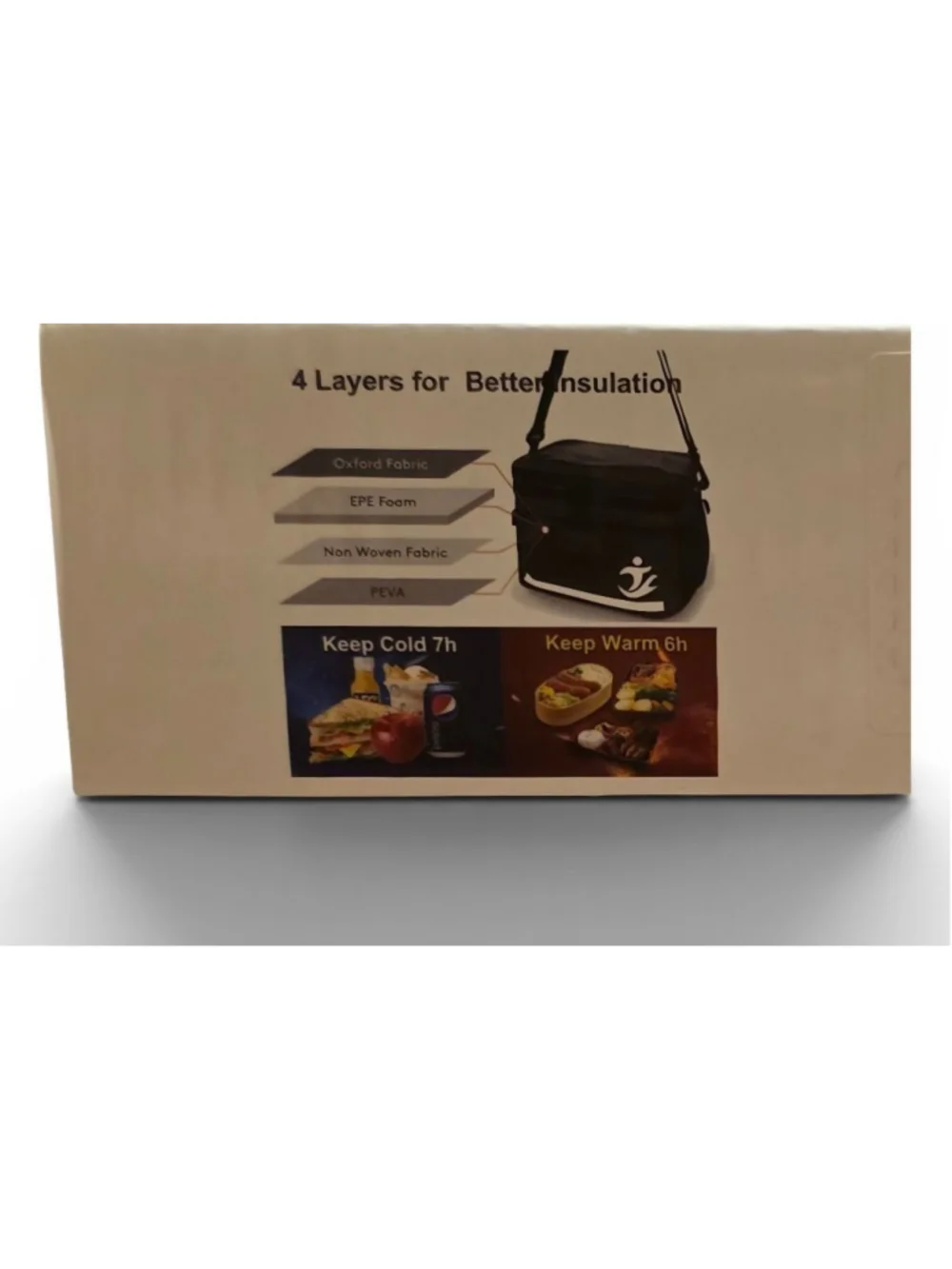 NWT Beige‎ Gray Bike Handlebar Bag/Cooler Multi-Use #hiking #beach #vacation